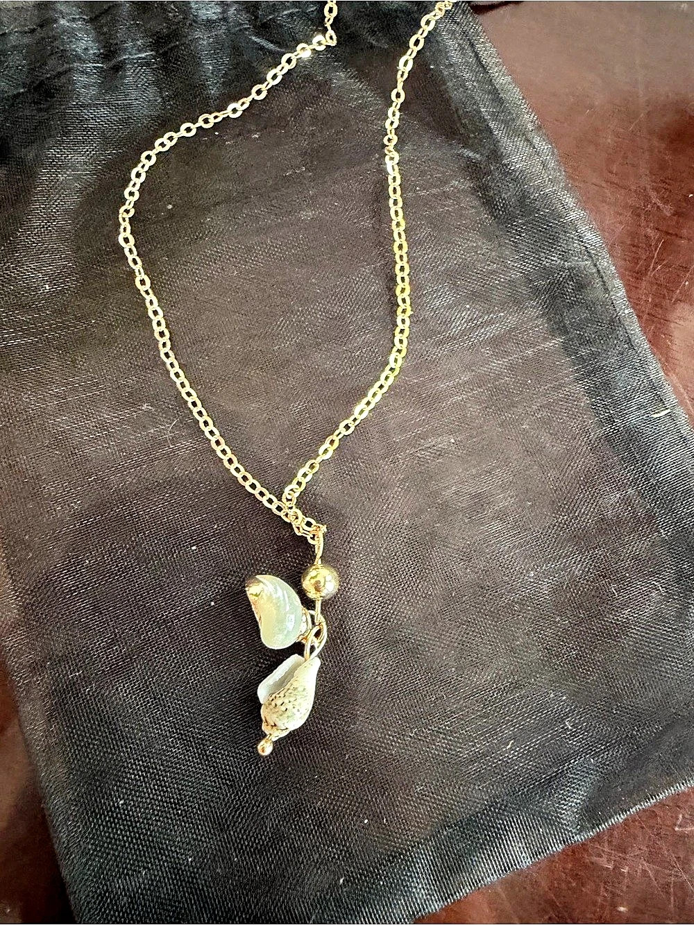 Stainless steeel Pendant Necklace Like New